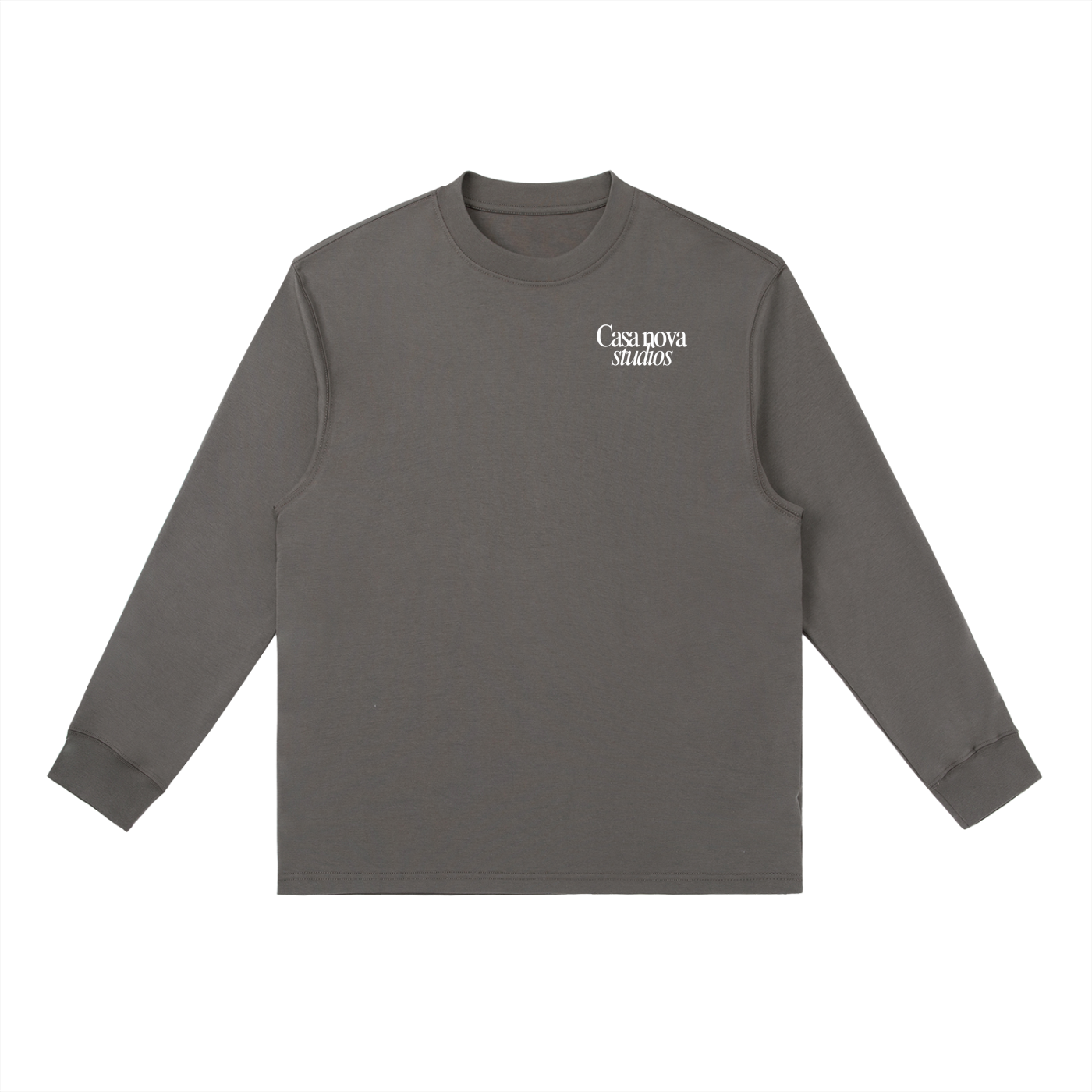 *Essential Crewneck Long-Sleeve T-Shirt
