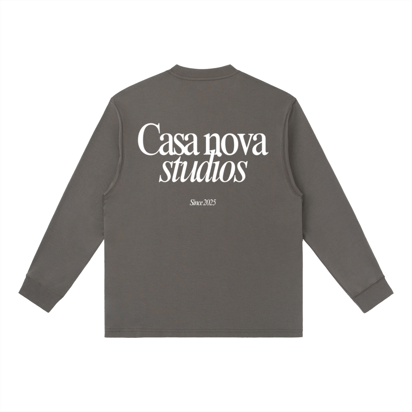 *Essential Crewneck Long-Sleeve T-Shirt