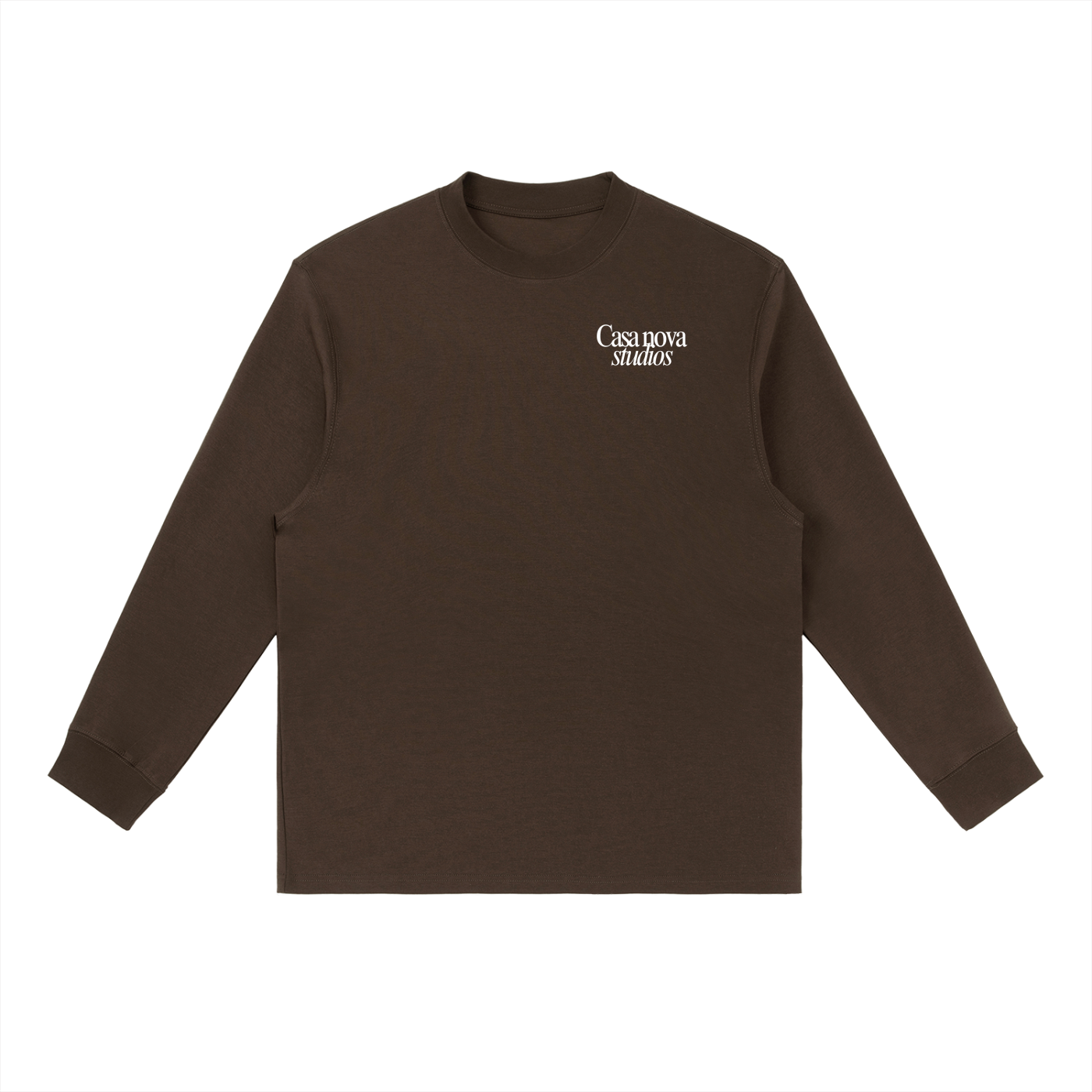 *Essential Crewneck Long-Sleeve T-Shirt
