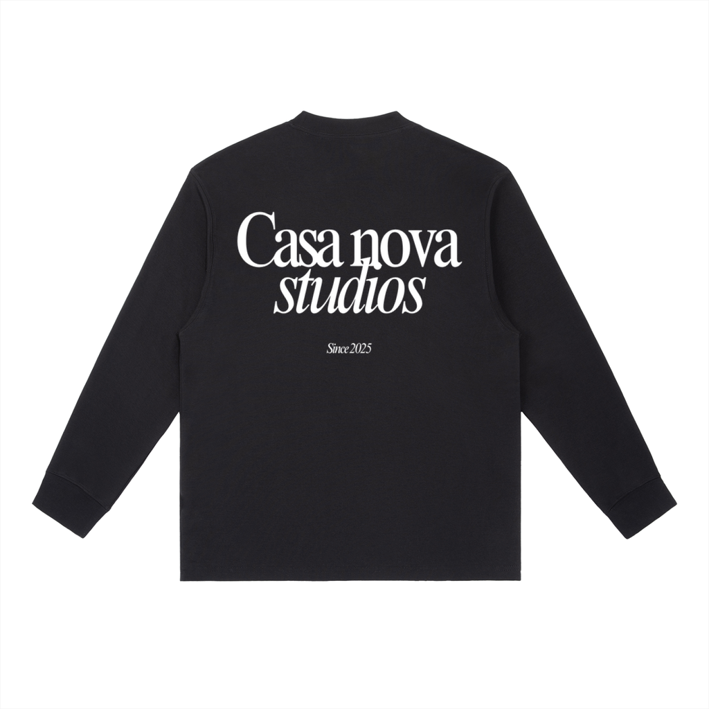 *Essential Crewneck Long-Sleeve T-Shirt