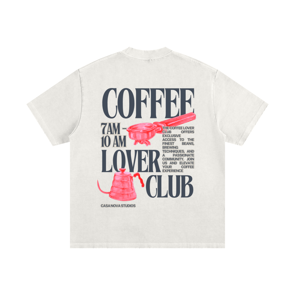 *Heavyweight Vintage Washed Frayed T-Shirt