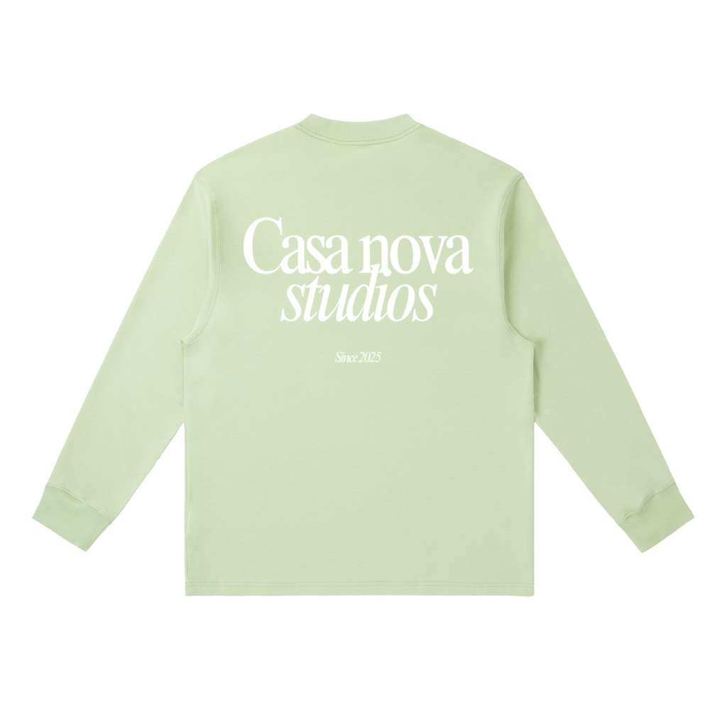 *Essential Crewneck Long-Sleeve T-Shirt