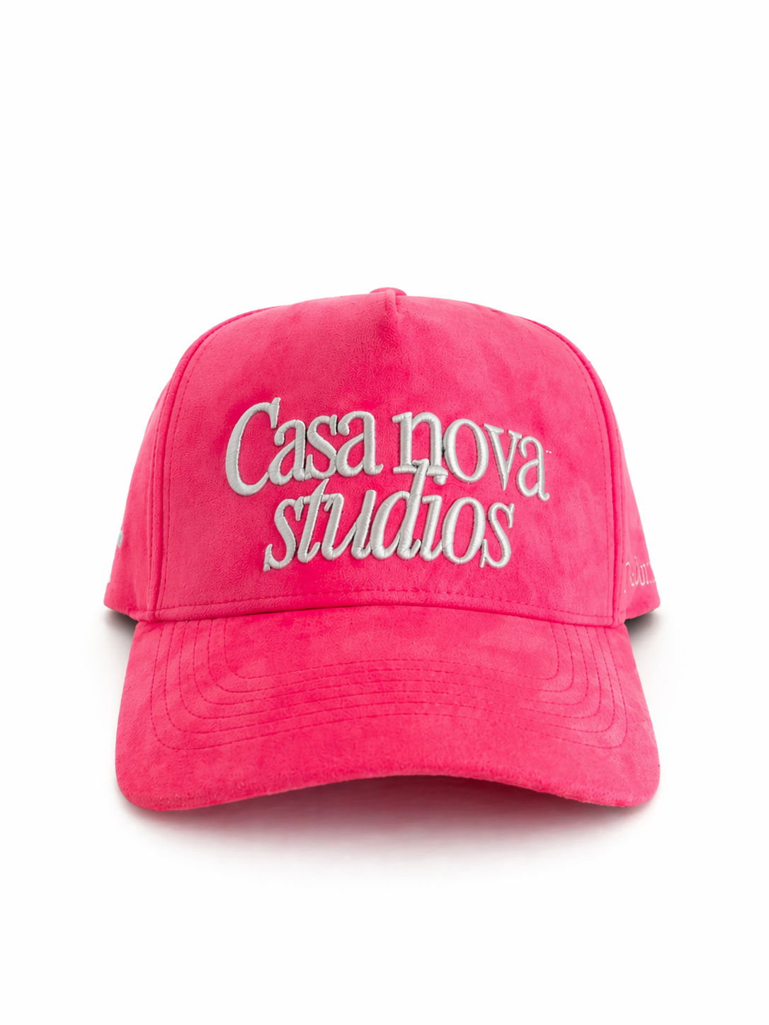 Casa Nova Studios Pink Suede Hat