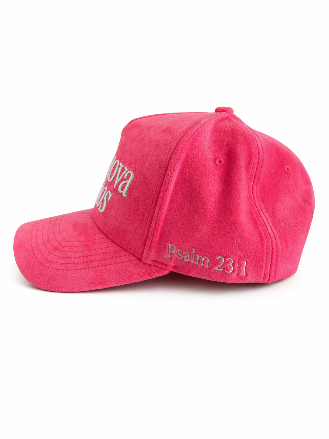 Casa Nova Studios Pink Suede Hat