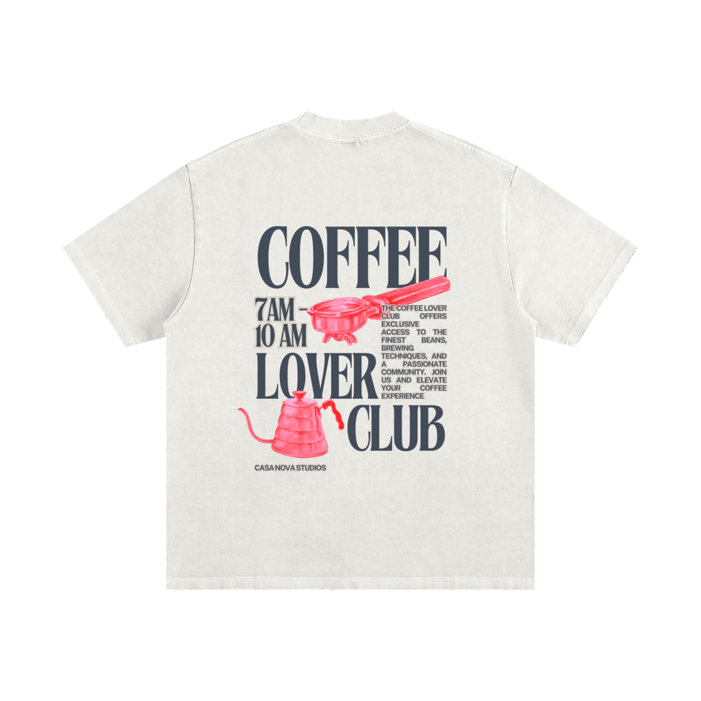 Heavyweight Vintage Washed Frayed T-Shirt