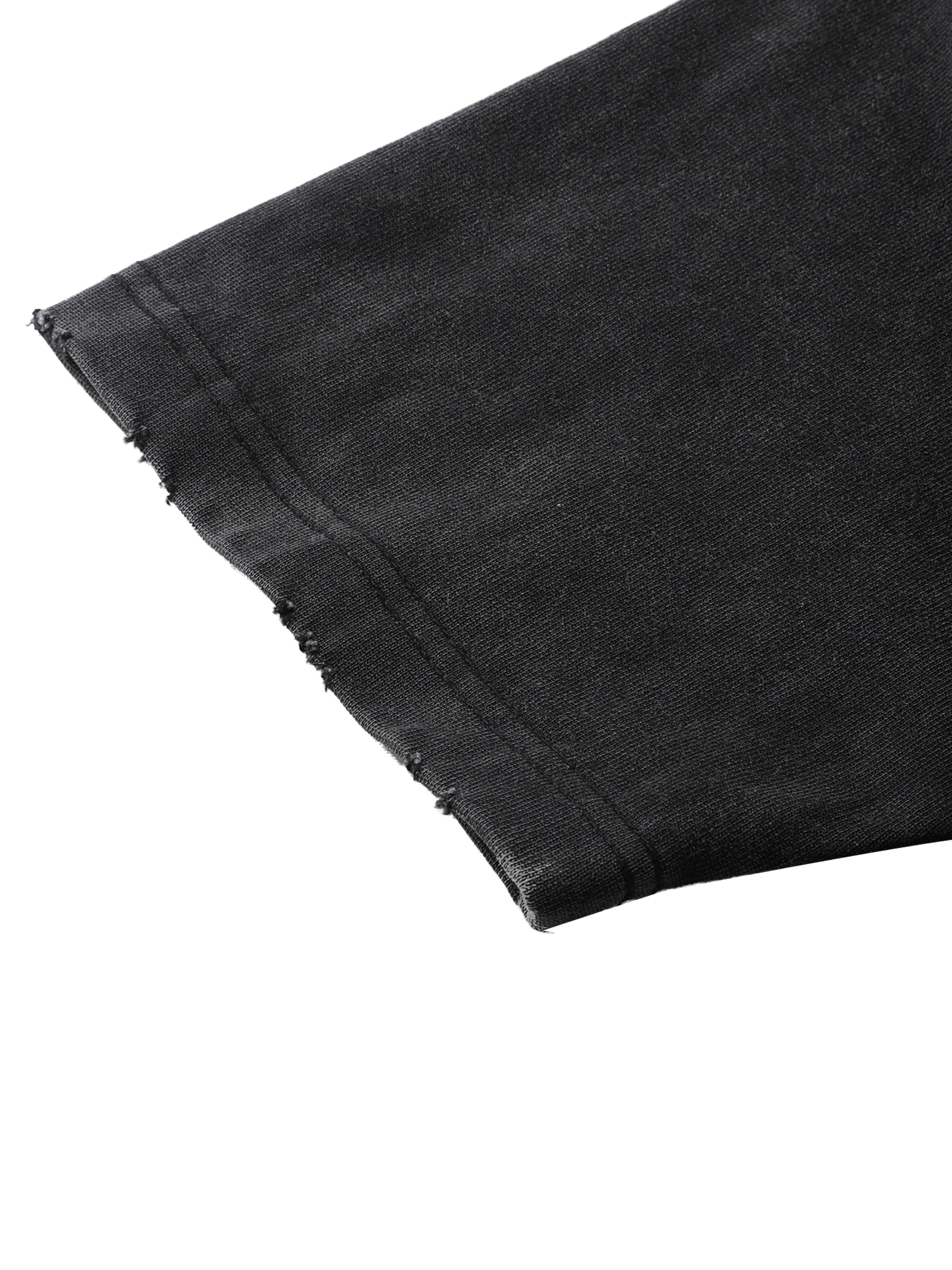 *Heavyweight Vintage Washed Frayed T-Shirt