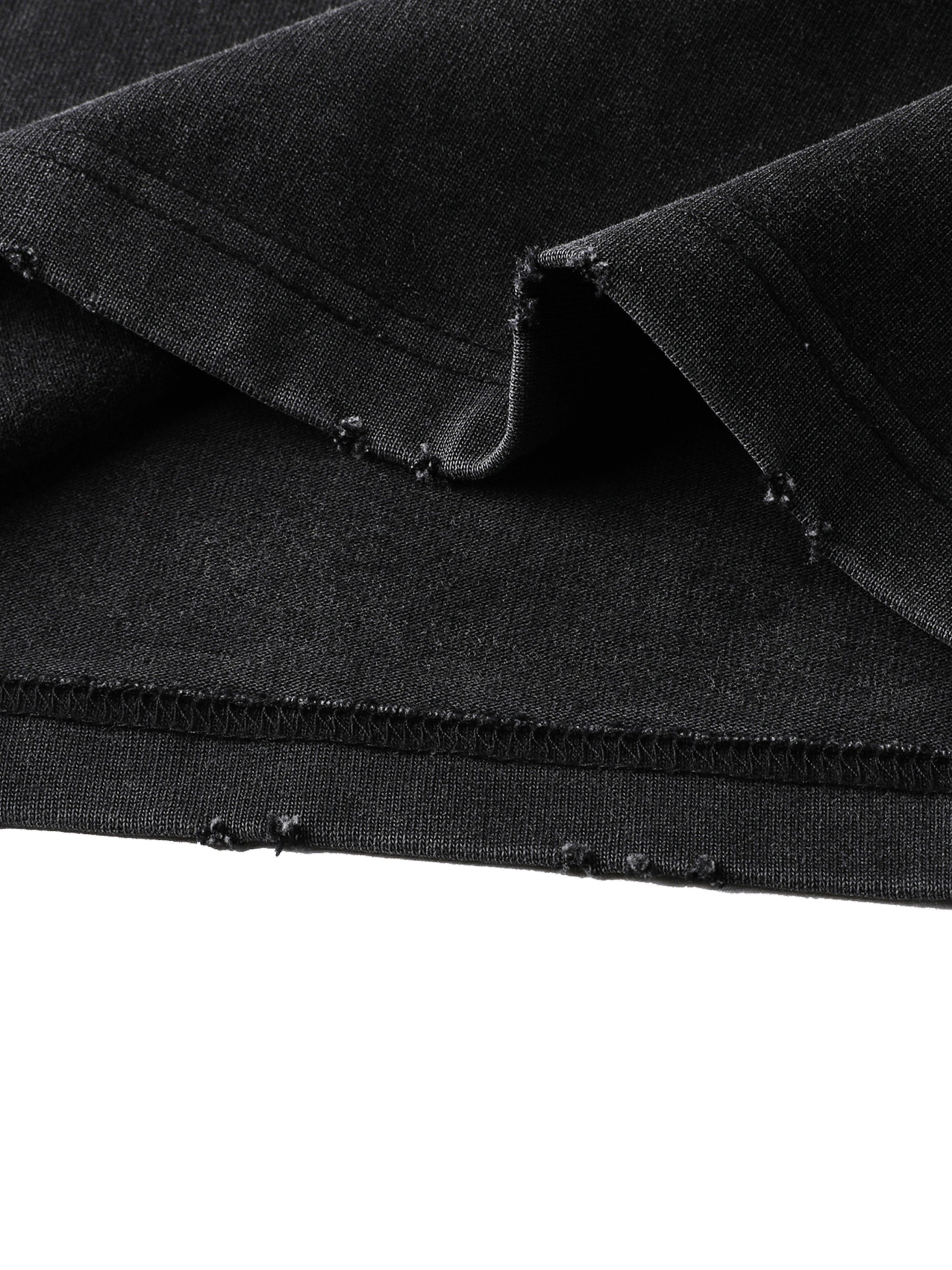 *Heavyweight Vintage Washed Frayed T-Shirt