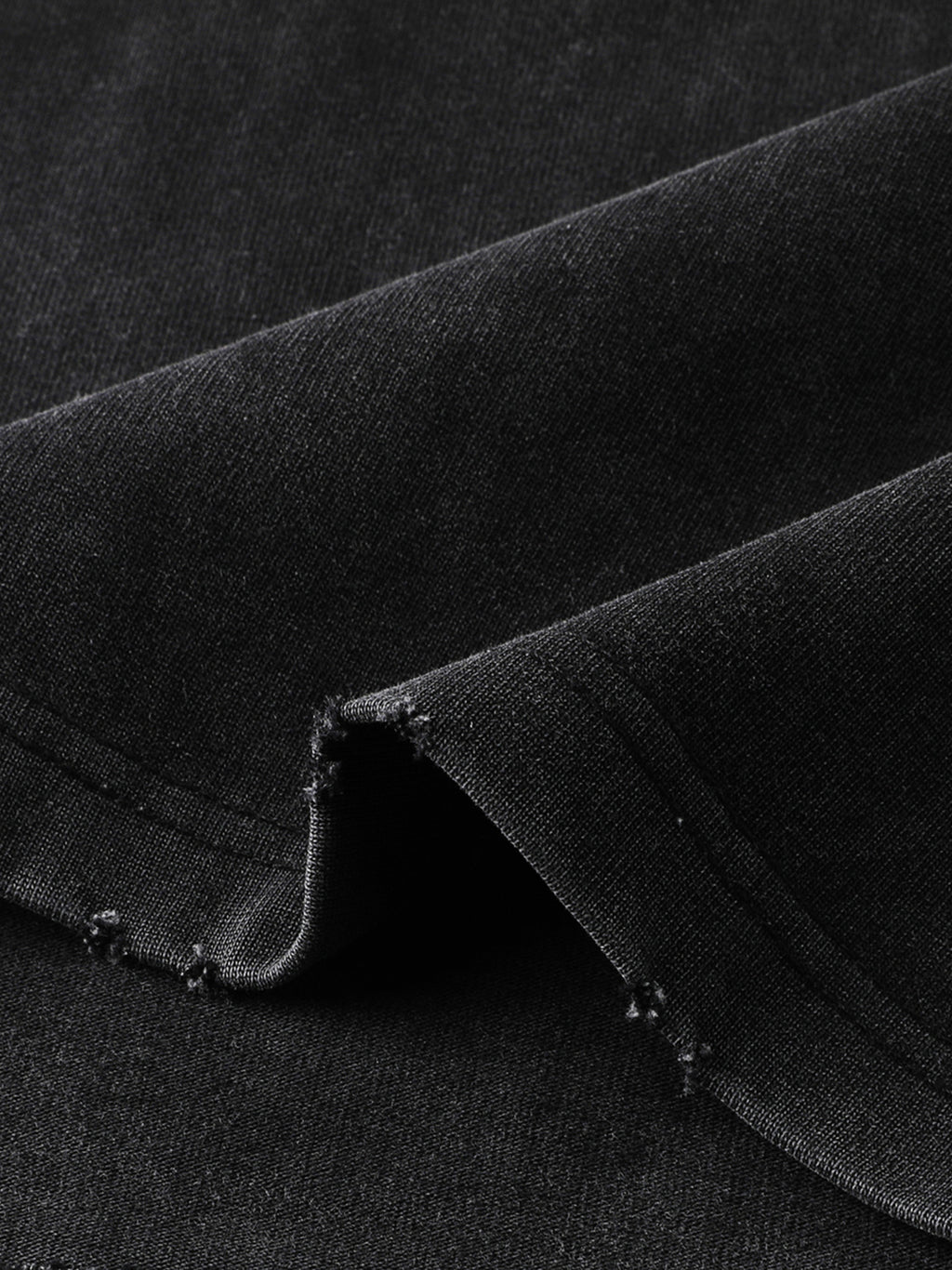 *Heavyweight Vintage Washed Frayed T-Shirt