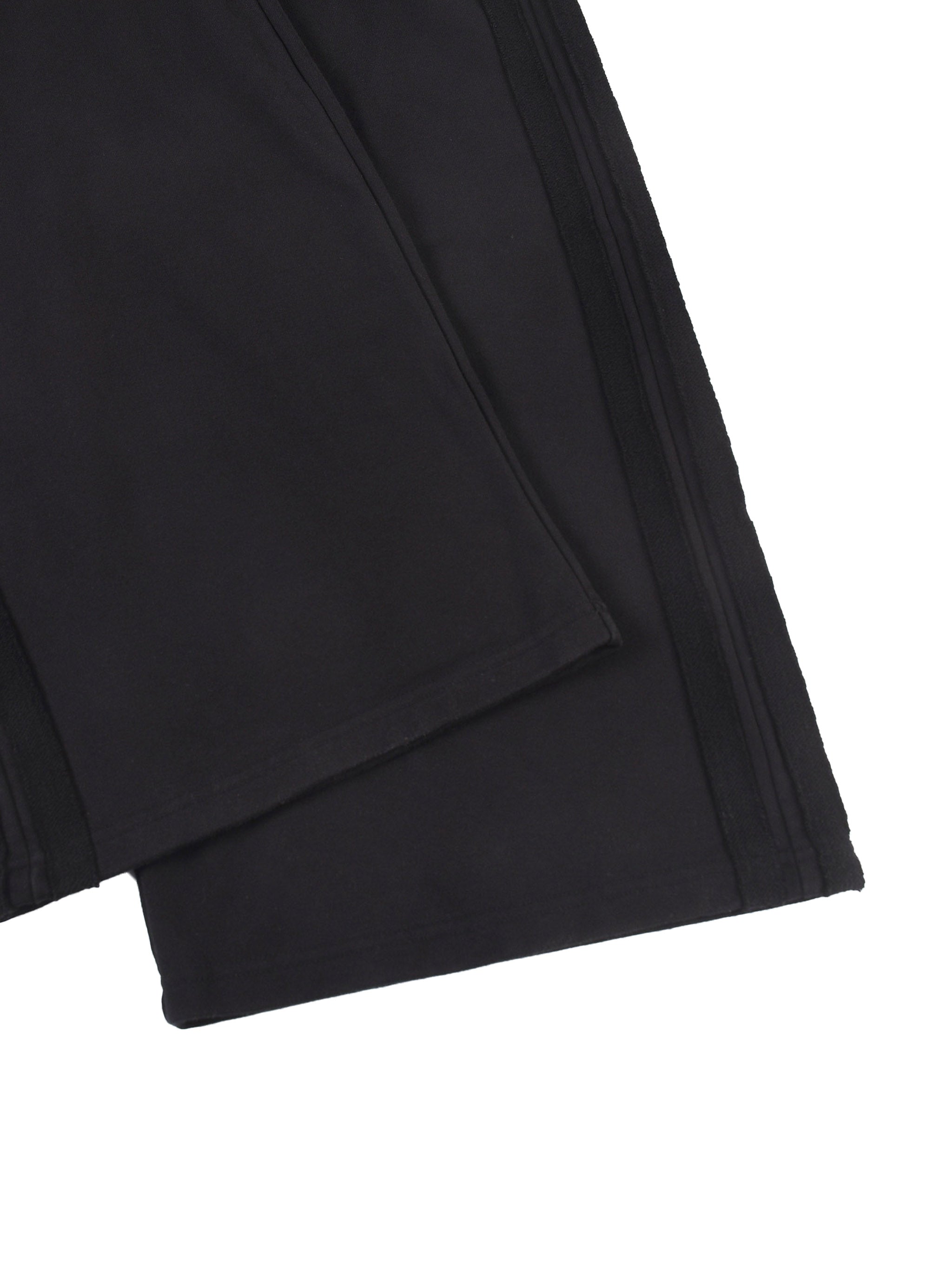 Contrast Tape Straight-Leg Sweatpants